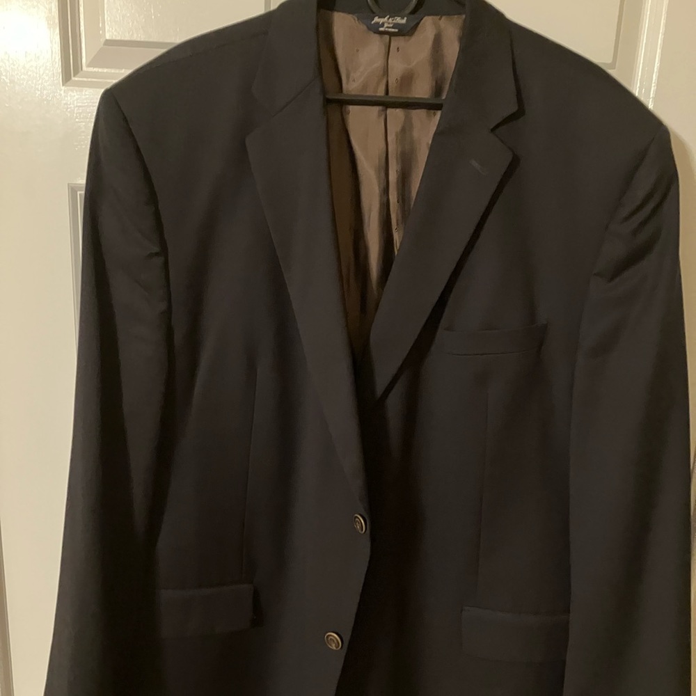 Joseph & Feiss navy 2 button blazer